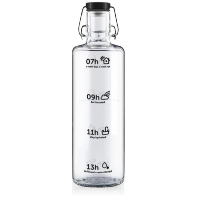 1,0L Soulbottle Glasflasche - Stay Hydrated