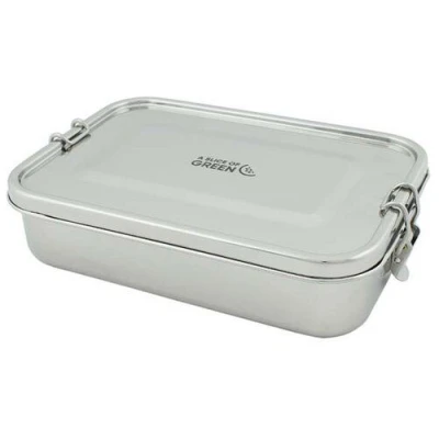 A Slice of Green Große Auslaufsichere Edelstahl Lunchbox mit oder ohne Trenner