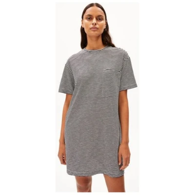 ARMEDANGELS CHAARA LOVELY STRIPES - Damen Jerseykleid Relaxed Fit aus Bio-Baumwolle