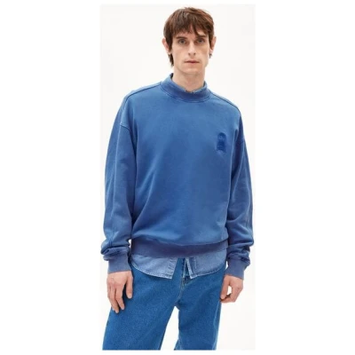 ARMEDANGELS EMAAL CREWNECK GMT DYE - Herren Sweatshirt aus Bio-Baumwolle