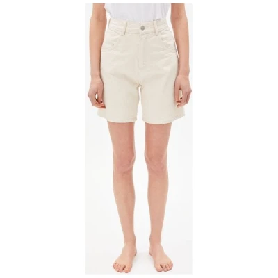 ARMEDANGELS FREYMAA UNDYED - Damen Denim Shorts aus Bio-Baumwoll Mix (recycled)