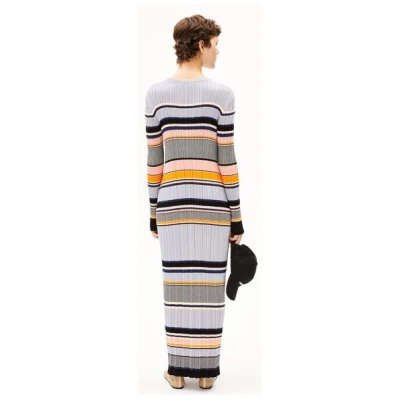 ARMEDANGELS KAAMILA STRIPES - Damen Strickkleid aus Bio-Baumwolle