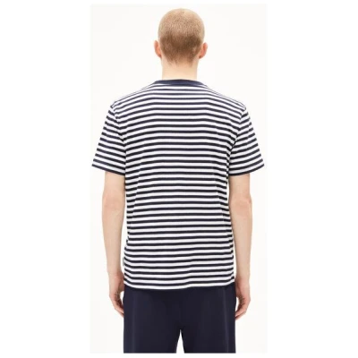 ARMEDANGELS MAARKOS POCKET STRIPES - Herren T-Shirt aus Bio-Baumwolle