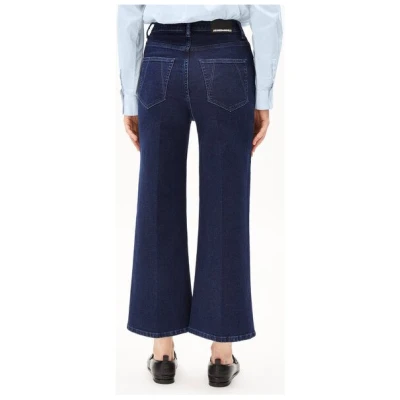 ARMEDANGELS MURLIAA CROPPED - Damen Wide Jeans recycelter Baumwoll Mix Comfort-Stretch