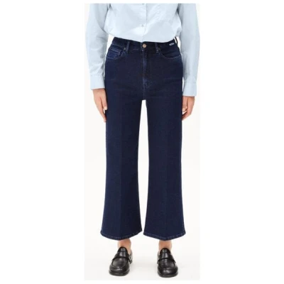 ARMEDANGELS MURLIAA CROPPED - Damen Wide Jeans recycelter Baumwoll Mix Comfort-Stretch