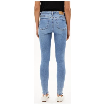 ARMEDANGELS TILLAA - Damen Skinny Jeans Mid Waist Bio-Baumwoll Mix X-Stretch