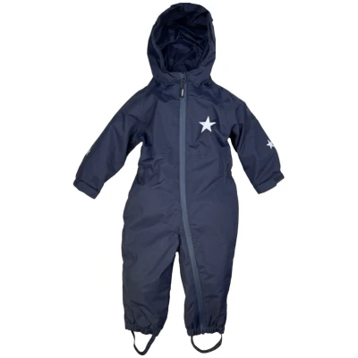 BMS Baby und Kinder Overall wasserdicht und atmungsaktiv SoftLan marine Gr. 80