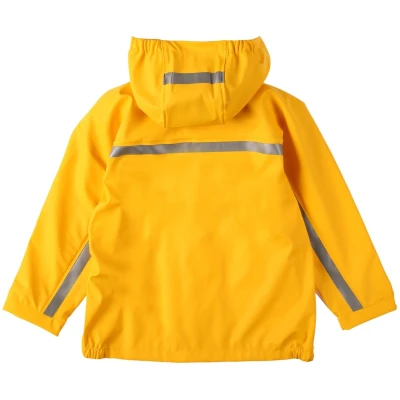 BMS Kinder Buddeljacke und Regenjacke Räuberwald SoftSkin gelb Gr.80