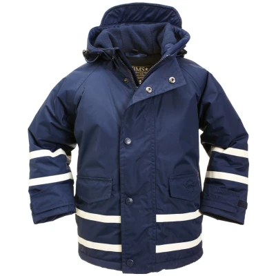 BMS Kinder Winterjacke atmungsaktiv und wasserdicht SoftLan marine Gr.86