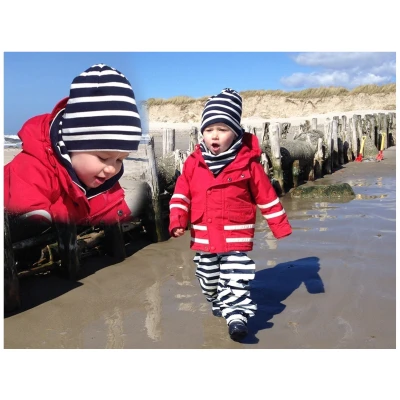 BMS Kinder Winterjacke atmungsaktiv und wasserdicht SoftLan rot Gr.86