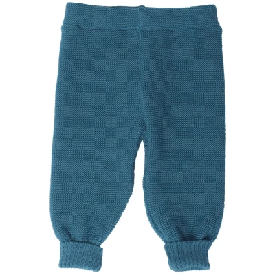Baby Hose Schlüttli Bio-Merinowolle Fleece karibik Gr.50-56