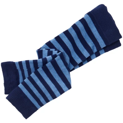 Baby Leggings Baumwolle (kbA) blau-geringelt Gr.00