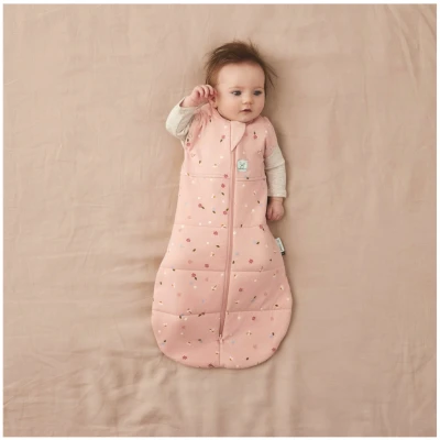 Baby Puck- und Schlafsack Winter "ergoCocoon" daisies Gr. 0-3 Monate