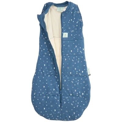 Baby Puck- und Schlafsack Winter "ergoCocoon" night sky Gr. 0-3 Monate