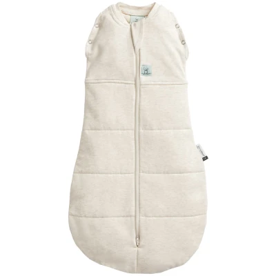 Baby Puck- und Schlafsack Winter "ergoCocoon" oatmeal marle Gr. 0-3 Monate