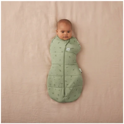 Baby Puck- und Schlafsack Winter "ergoCocoon" willow Gr. 0-3 Monate
