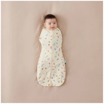 Baby Puck- und Schlafsack "ergoCocoon" bloom Gr. 0-3 Monate