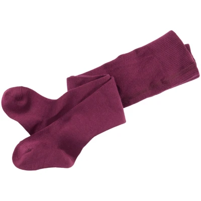 Baby Strumpfhose Baumwolle (kbA) bordeaux Gr.00