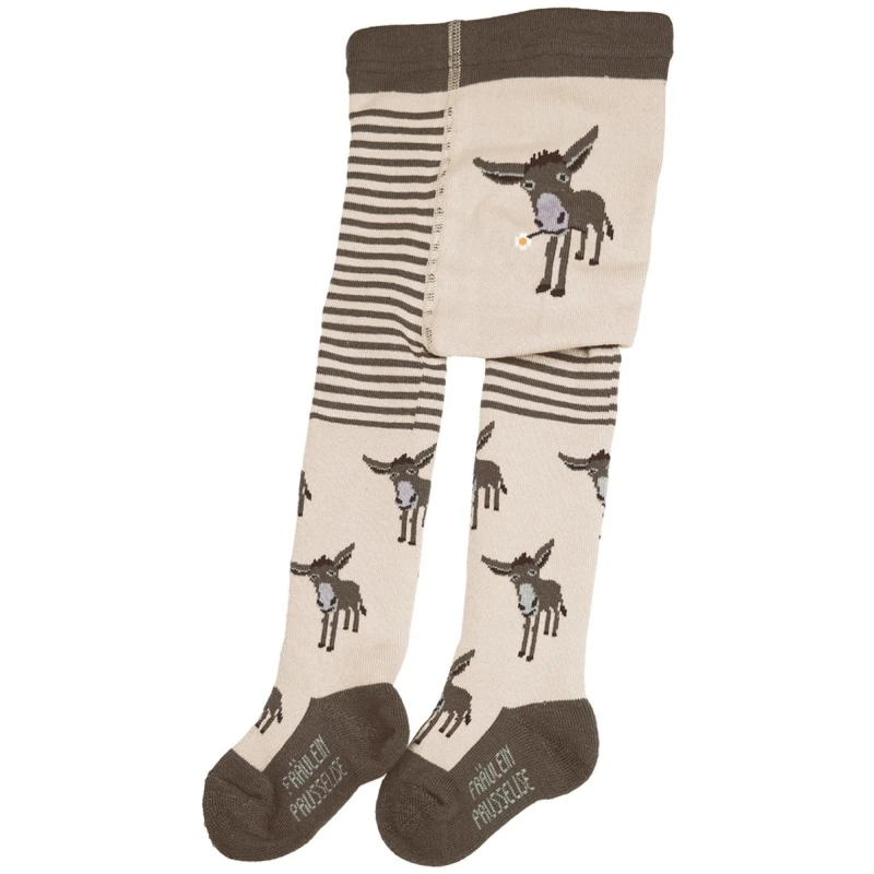 Baby Strumpfhose Frottee Esel Gr. 62/68