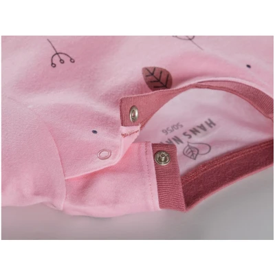 Baby T-Shirt Bio-Baumwolle Garten rosa Gr.50/56