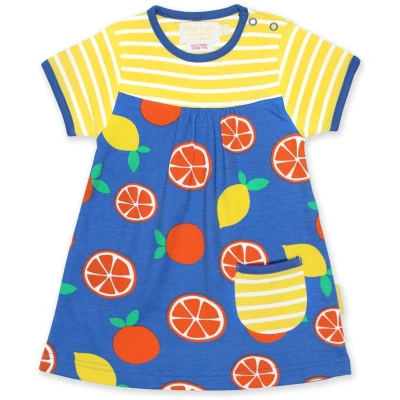 Baby und Kinder Kleid Zitrus Gr.80