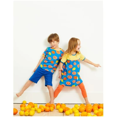 Baby und Kinder Kleid Zitrus Gr.80