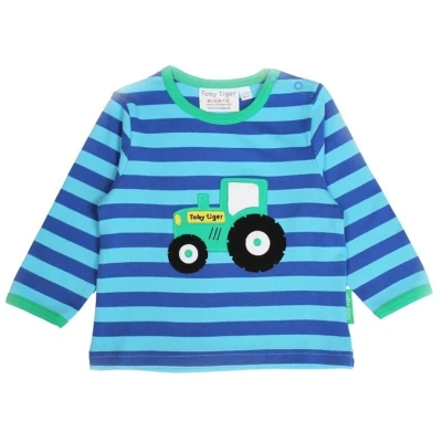 Baby und Kinder Langarmshirt Traktor Gr.86