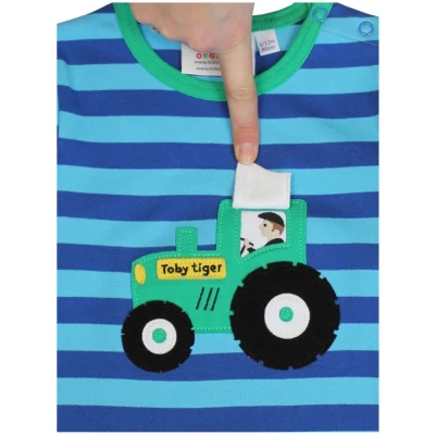Baby und Kinder Langarmshirt Traktor Gr.86