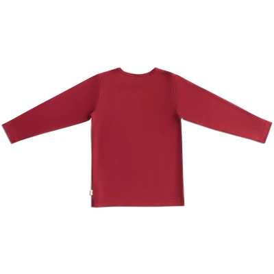 Baby und Kinder Langarmshirt bordeaux rosa rot Gr.62/68