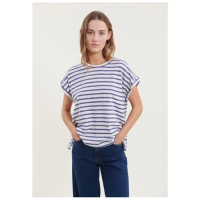 Basic Apparel Gestreiftes T-Shirt MARY aus Bio-Baumwolle