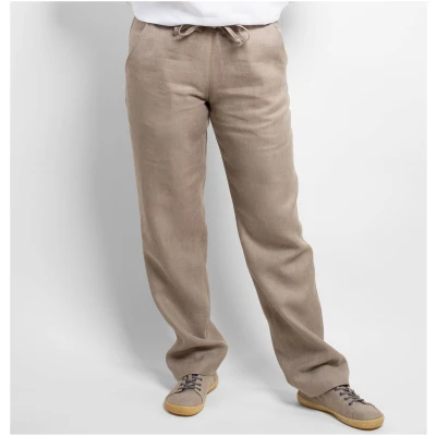 Bio-Leinenhose für Damen "denim"