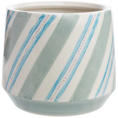 Blumentopf BLUE AQUARELL