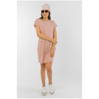 Casual Jerseydress #STRIPES aus Bio Baumwolle, Baumwolle