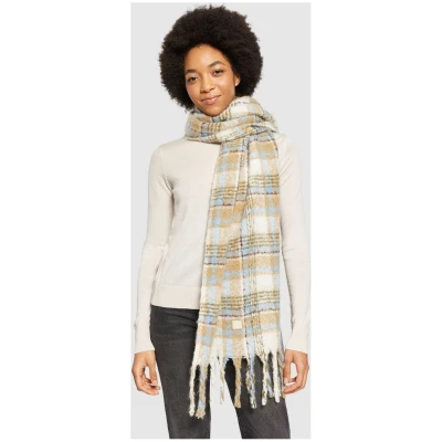 Checked Scarf