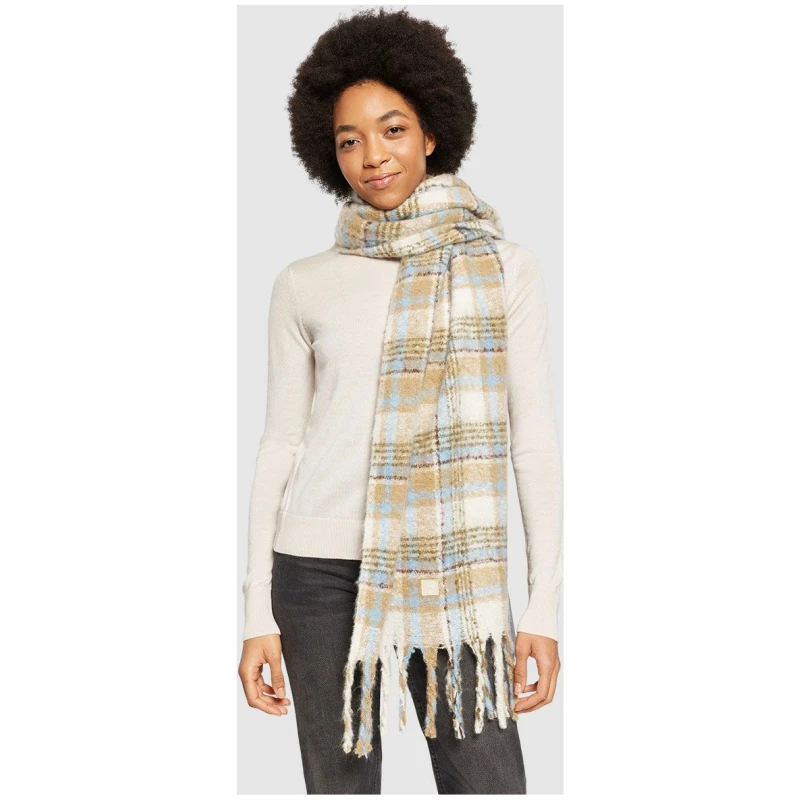 Checked Scarf