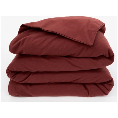 Cotton Select Bettdeckenbezug marone