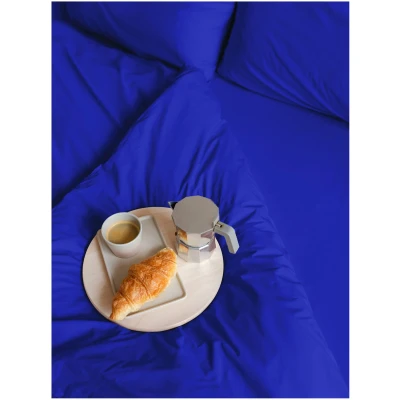 Cotton Select Spannbettlaken knallblau