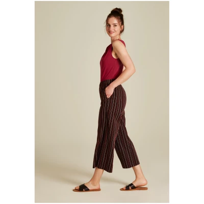 Culotte in Leinenoptik