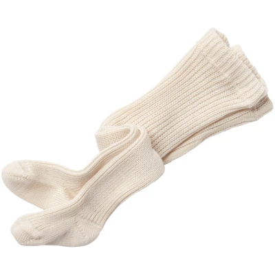 Dicke Baby Strumpfhose Bio-Schurwolle natur Gr.00