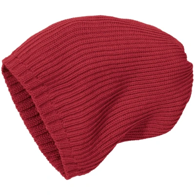 Disana Kinder Mütze Bio-Merinowolle Strick Qualität bordeaux Gr. 2