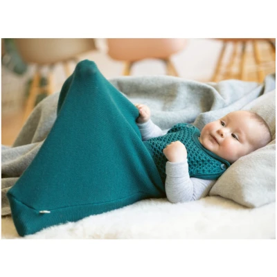 Disana Schlafsack Baby Bio-Merinowolle pacific Gr. 1 (Länge ca. 60 cm)