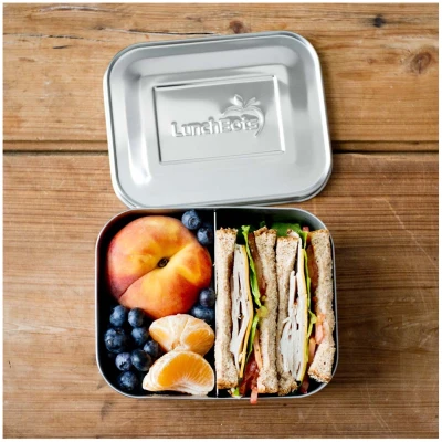 Edelstahl Bento Box Medium - Duo