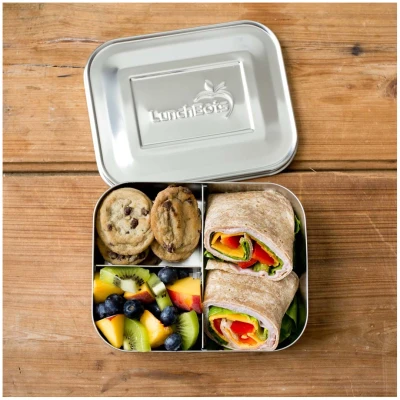 Edelstahl Bento Box Medium - Trio