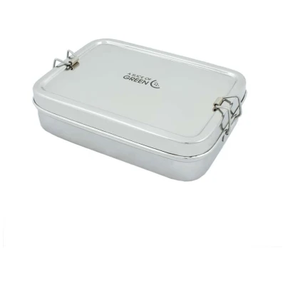 Edelstahl Brotdose inkl. Minibox