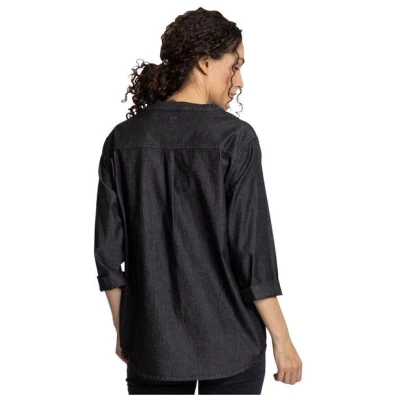 Elkline Damen Bluse Classy | Tunika im Jeanslook | klassisch elegant
