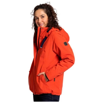 Elkline Damen Jacke Short Story | Parka warm mit Kapuze wasserdicht | winddicht | 2019066