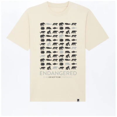 Endangered T-Shirt für Männer, Baumwolle