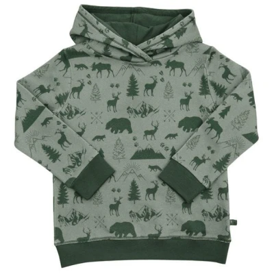 Enfant terrible Sweatshirt Waldtiere Stehkragen