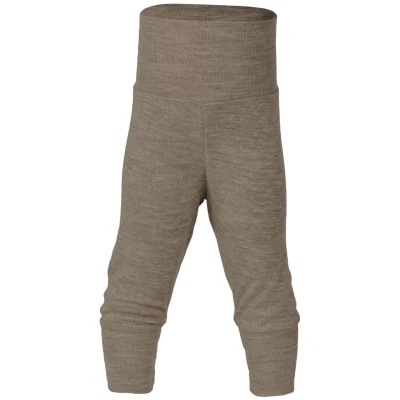 Engel Natur Baby Hose Wolle Seide walnuss Gr.62/68