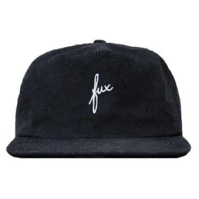 FUXBAU fux Cord Cap - schwarz